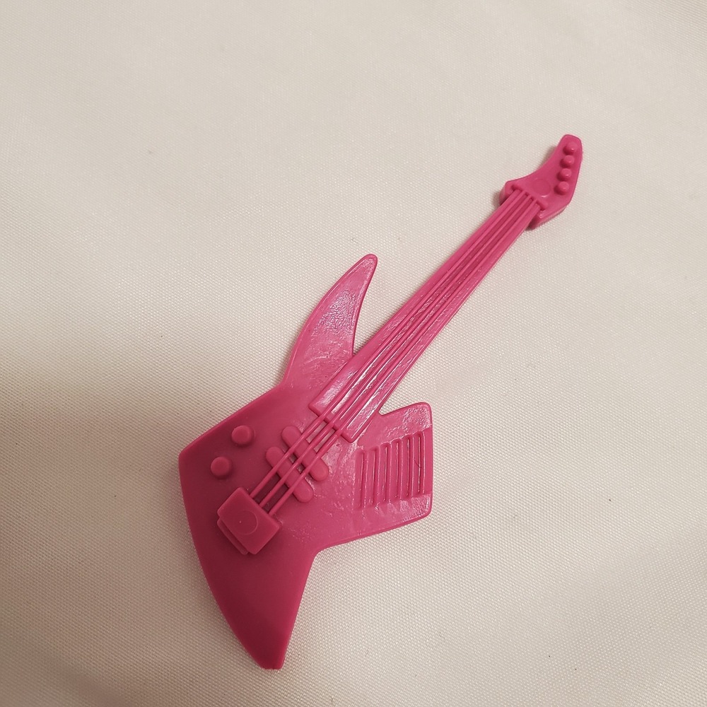 Stone Protectors Maxwell Guitar 1992 Pink Weapon Accessory Ace Novelty Vintage